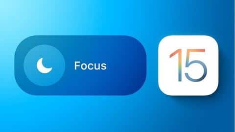 Focus modes let you define custom notification setting profiles