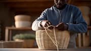 What is Bolga basket weaving?