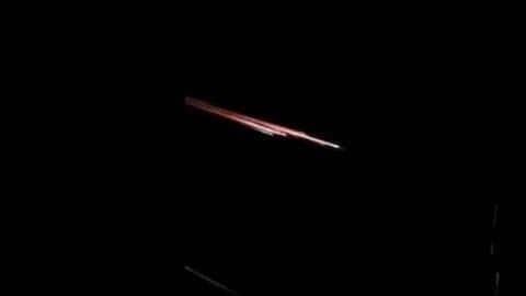 Video: Chinese rocket re-enters Earth, light-up skies over Maharashtra, MP Video: Chinese rocket re-enters Earth, light-up skies over Maharashtra, MP