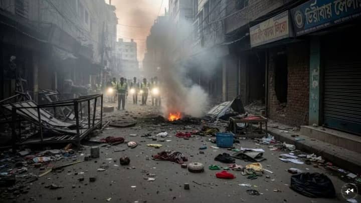 Dhaka bomb blast kills 1 amid deepening crisis in Bangladesh