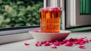 Cook with dried rose petals using these ideas