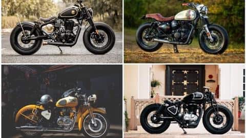 Royal Enfield showcases 4 custom-made Classic 350 motorcycles: Check features Royal Enfield showcases 4 custom-made Classic 350 motorcycles: Check features