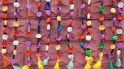 How to create beaded wall hangings