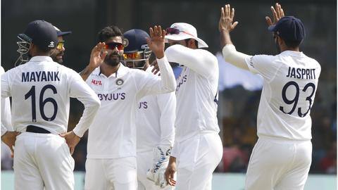 Day/Night Test: SL batters show resistance; India require six wickets Day/Night Test: SL batters show resistance; India require six wickets