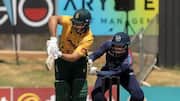 T20I Tri-Series, SA's Lhuan-dre Pretorius slams 101 versus Namibia: Stats