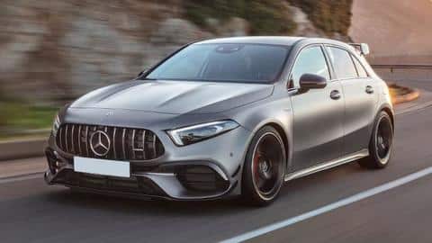 Mercedes-AMG A 45 S unveiled in India; launching November 19 Mercedes-AMG A 45 S unveiled in India; launching November 19