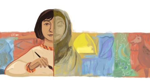 Google Doodle celebrates Iraqi artist Naziha Salim Google Doodle celebrates Iraqi artist Naziha Salim