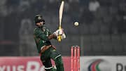 Towhid Hridoy slams his fourth ODI fifty against SL: Stats