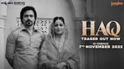 'Haq' teaser out: Yami-Emraan retell landmark Shah Bano case
