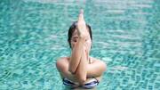 What is aquatic yoga?