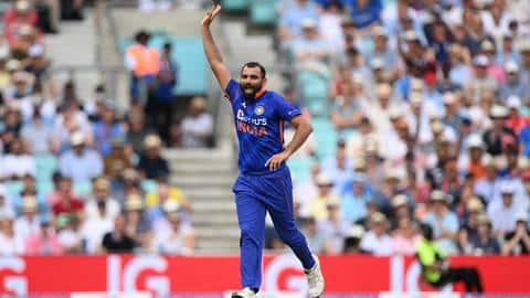 Mohammed Shami becomes fastest Indian to reach 150 ODI wickets Mohammed Shami becomes fastest Indian to reach 150 ODI wickets