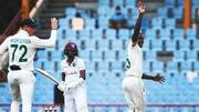 Rabada dismisses Brathwaite four times in a single Test series