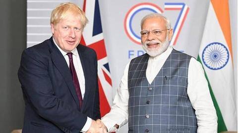 Boris Johnson, PM Modi to discuss ties amid 'global challenges' Boris Johnson, PM Modi to discuss ties amid 'global challenges'