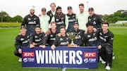 NZ beat WI in 5th T20I, seal series 3-1: Stats