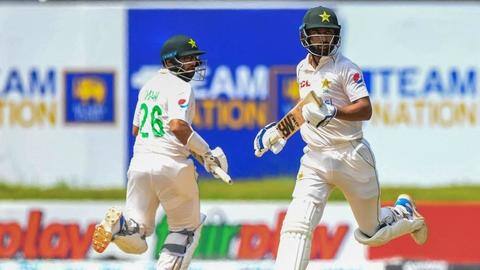 SL vs Pakistan, 1st Test: Visitors ride on Shafique's century SL vs Pakistan, 1st Test: Visitors ride on Shafique's century