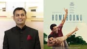 Validation of Ghaywan's integrity: 'Homebound' co-writer on film's Oscars entry