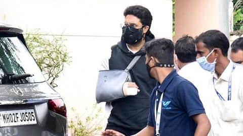 Abhishek Bachchan resumes work in Chennai right after undergoing surgery Abhishek Bachchan resumes work in Chennai right after undergoing surgery