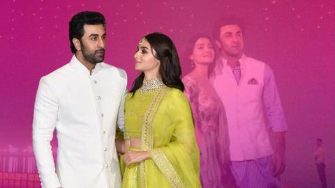 After four years of dating, Ranbir Kapoor-Alia Bhatt finally married! After four years of dating, Ranbir Kapoor-Alia Bhatt finally married!