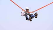 Bungee slingshot: A must-try aerial adventure
