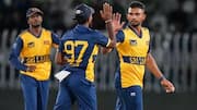 Sri Lanka's Dasun Shanaka races to 50 T20I wickets: Stats