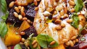 How to make delicious salad with pine nuts and beets