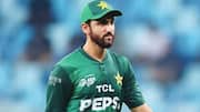 Salman Ali Agha reprimanded for equipment abuse in 2nd ODI
