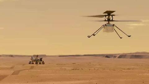 NASA's Ingenuity helicopter now one step closer to first flight NASA's Ingenuity helicopter now one step closer to first flight