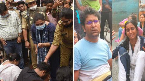 Modinagar school bus accident: Boy dies after head hits pole Modinagar school bus accident: Boy dies after head hits pole