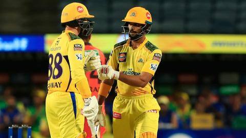 IPL 2022: CSK beat SRH with Dhoni back as captain IPL 2022: CSK beat SRH with Dhoni back as captain