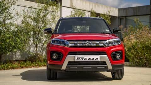 Maruti Suzuki Vitara Brezza SUV crosses six lakh sales milestone Maruti Suzuki Vitara Brezza SUV crosses six lakh sales milestone