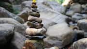 Stone balancing: The art of finding balance