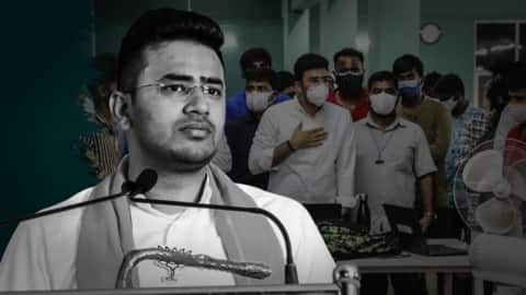 Bed allocation scam: Tejasvi Surya apologizes for accusing Muslim workers Bed allocation scam: Tejasvi Surya apologizes for accusing Muslim workers
