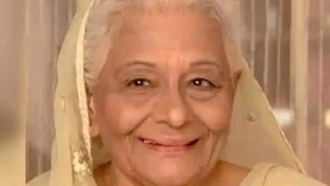 Veteran actor Tarla Joshi no more Veteran actor Tarla Joshi no more