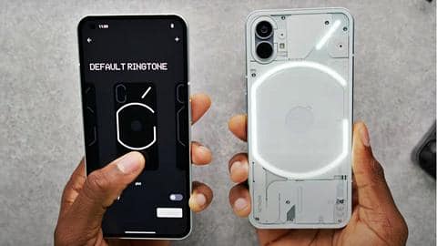 Nothing phone (1) fully revealed in hands-on video: Check features Nothing phone (1) fully revealed in hands-on video: Check features