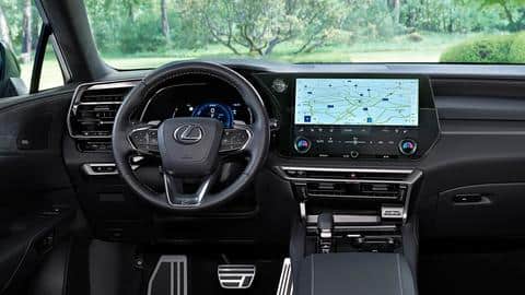 The car's interiors are based on the 'Tazuna' design philosophy
