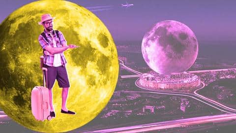 Dubai to house the world's first gigantic moon-shaped resort soon Dubai to house the world's first gigantic moon-shaped resort soon