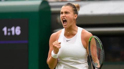2021 Wimbledon: Aryna Sabalenka overcomes Ons Jabeur, reaches semi-finals 2021 Wimbledon: Aryna Sabalenka overcomes Ons Jabeur, reaches semi-finals
