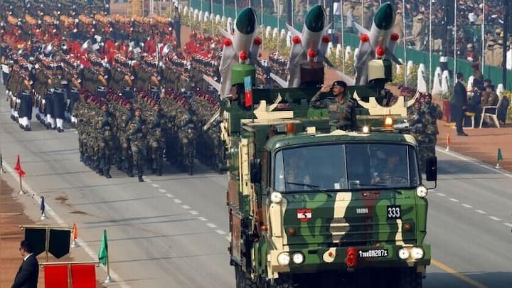 Republic Day parade begins; India's military might on display 