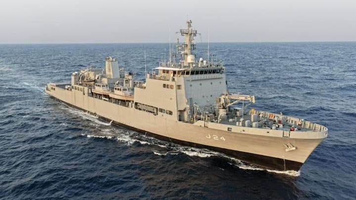 Pakistan naval ship collides with Indian Navy vessel