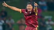 Gudakesh Motie attains multiple feats with ODI fifer versus NZ 