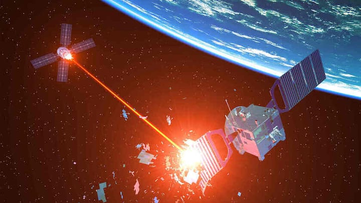 US deploys weapons in space