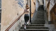 Want a quick, intense workout? Try stair sprints
