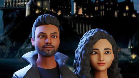 This couple will hold wedding reception at Hogwarts in metaverse! This couple will hold wedding reception at Hogwarts in metaverse!