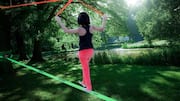 Why fitness enthusiasts root for slacklining