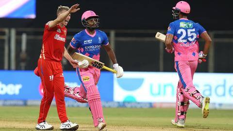 IPL 2021: Punjab beat Rajasthan despite Sanju's century IPL 2021: Punjab beat Rajasthan despite Sanju's century