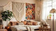 How to use bohemian tapestries in decor