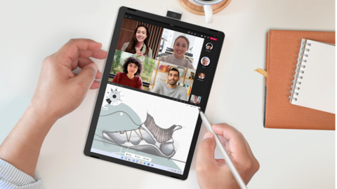HP launches the world's first tablet with a flip camera HP launches the world's first tablet with a flip camera