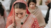 Nawaz Sharif's grandson's bride stuns in Indian designers, sparking buzz