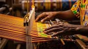 All about Kente weaving
