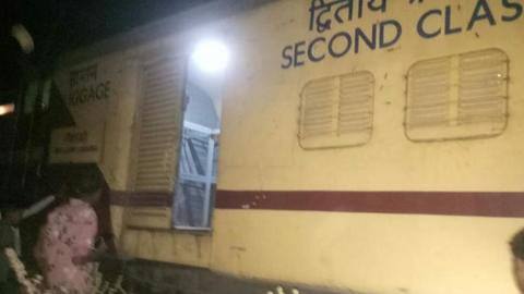 MP train derailment: Sabotage angle being probed MP train derailment: Sabotage angle being probed